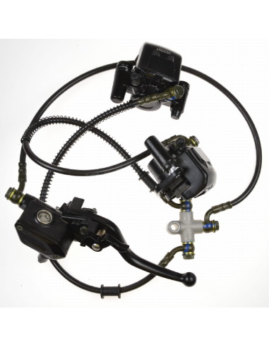 Hamulec przedni kompletny Kayo A150/AU150