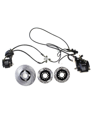 Hamulec kompletny quad AU200 Kayo