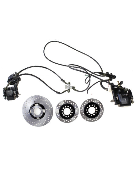 Hamulec kompletny quad AU200 Kayo