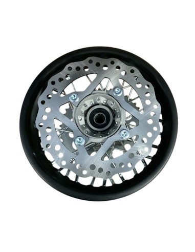 Felga 10 tył 1.85x10 stalowa komplet pitbike...